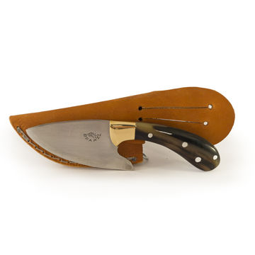 Faca Skinner artesanal Cacciatore cabo chifre natural